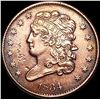 Image 1 : 1834 Classic Head Half Cent CLOSELY UNCIRCULATED