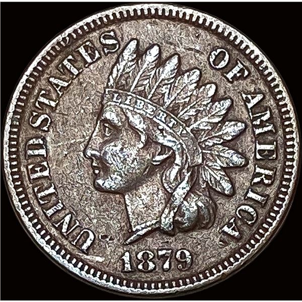 1879 Indian Head Cent NEARLY UNCIRCULATED