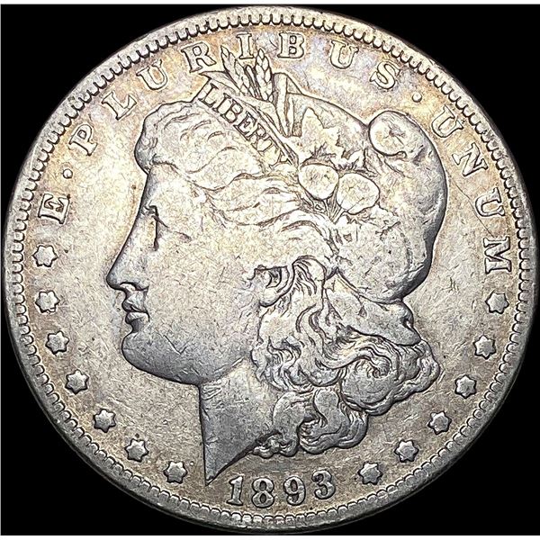 1893 Silver Morgan Dollar NICELY CIRCULATED