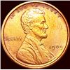 Image 1 : 1909 VDB Red Lincoln Wheat Cent CHOICE BU