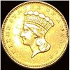 Image 1 : 1856 Gold $1 Indian Princess Head Type 2 HIGH GRADE