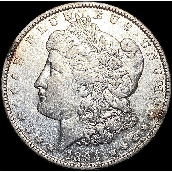 1894-O Silver Morgan Dollar NEARLY UNCIRCULATED