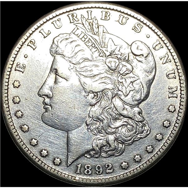 1892-S Silver Morgan Dollar NEARLY UNCIRCULATED