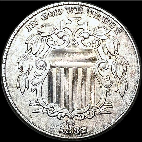 1882 Shield Nickel CLOSELY UNCIRCULATED
