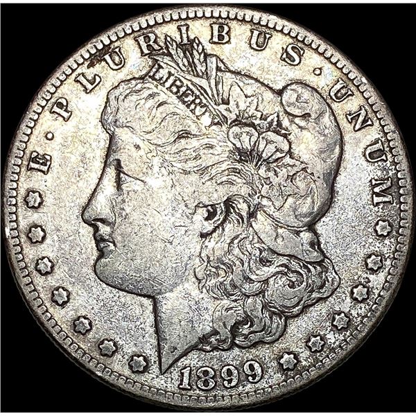 1899-S Silver Morgan Dollar LIGHTLY CIRCULATED
