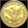 Image 2 : 1888 Gold $2.5 Liberty Head Quarter Eagle CLOSELY UNCIRCULATED