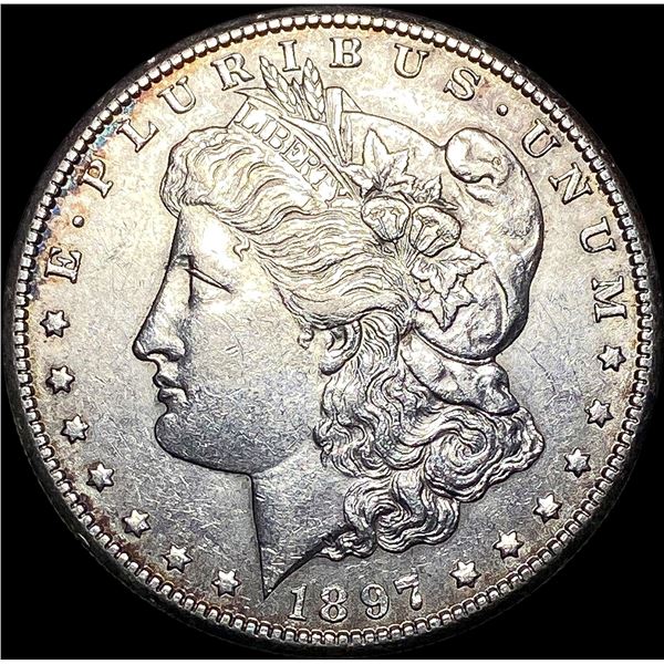 1897-S Silver Morgan Dollar CLOSELY UNCIRCULATED