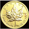 Image 2 : 2010 1/10 oz Gold Canadian Maple Leaf $5 SUPERB GEM BU