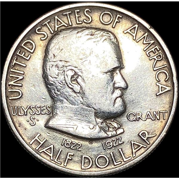 1922 Silver Grant Half Dollar HIGH GRADE