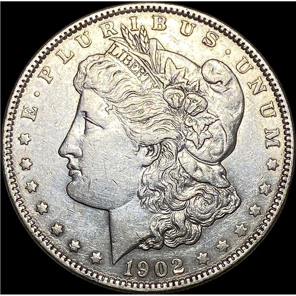 1902 Silver Morgan Dollar CLOSELY UNCIRCULATED