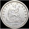 Image 1 : 1876-CC Seated Liberty Quarter Dollar NEARLY UNCIRCULATED