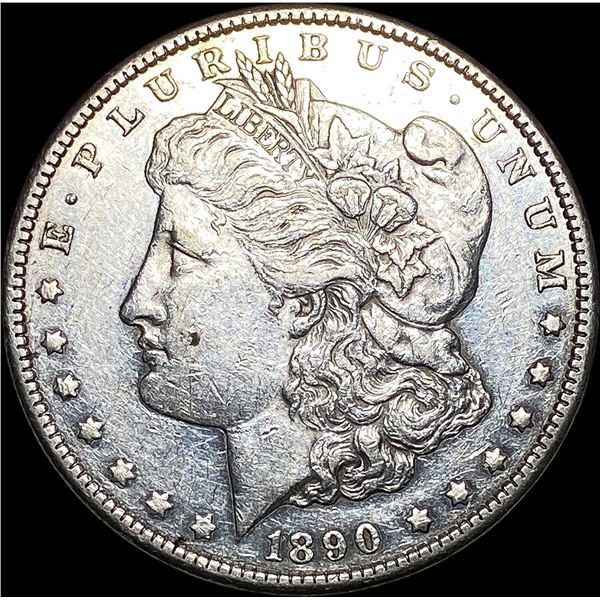 1890-CC Silver Morgan Dollar CLOSELY UNCIRCULATED