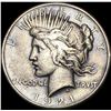 Image 1 : 1921 Silver Peace Dollar CLOSELY UNCIRCULATED