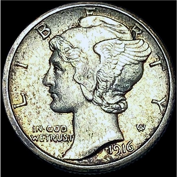 1916-S Mercury Dime CHOICE BU