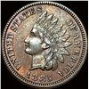 Image 1 : 1885 Indian Head Cent NEARLY UNCIRCULATED