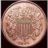 Image 1 : 1864 Red Two Cent Piece UNCIRCULATED