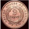Image 2 : 1864 Red Two Cent Piece UNCIRCULATED
