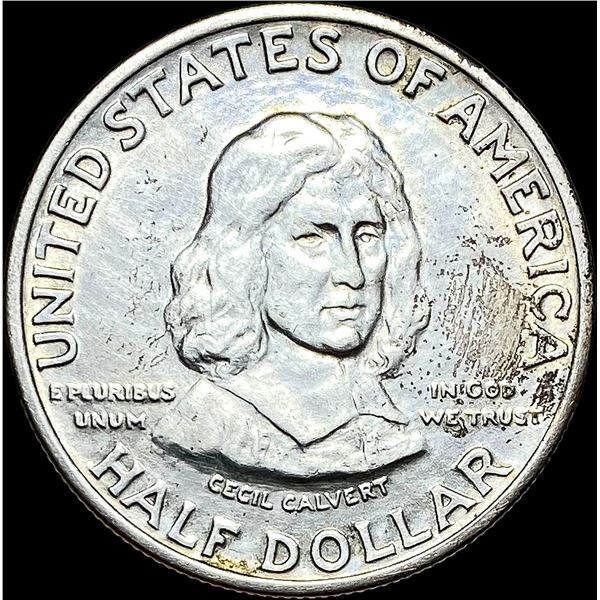 1934 Silver Maryland Half Dollar UNCIRCULATED