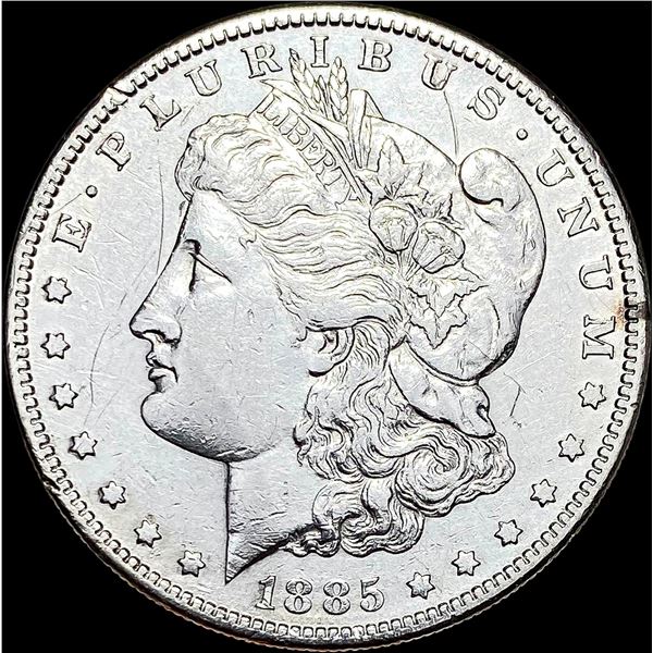 1885-S Silver Morgan Dollar CLOSELY UNCIRCULATED