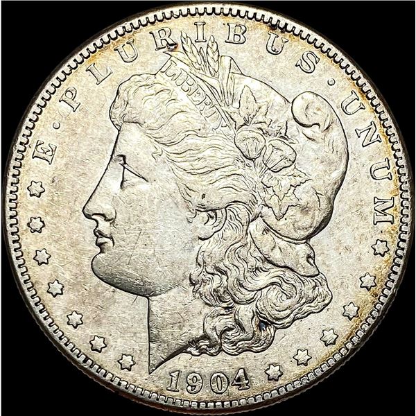 1904-S Silver Morgan Dollar CLOSELY UNCIRCULATED