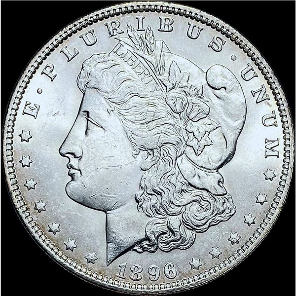 1896 Silver Morgan Dollar CHOICE BU