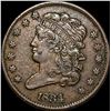 Image 1 : 1834 Classic Head Half Cent CLOSELY UNCIRCULATED
