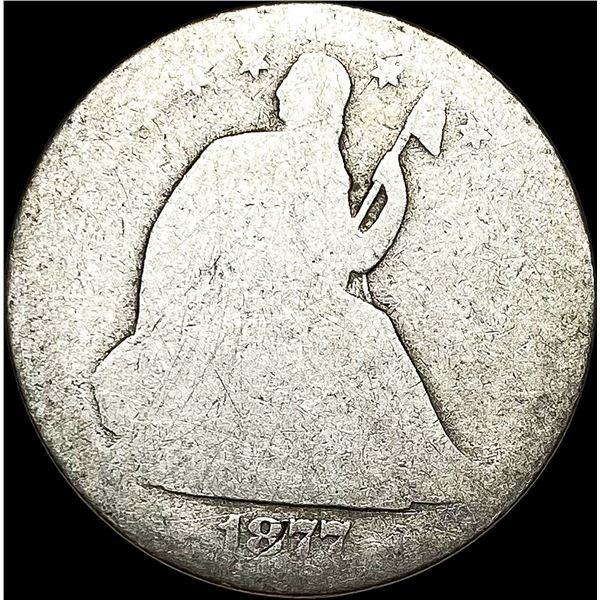 1877 Seated Liberty Half Dollar NICELY CIRCULATED