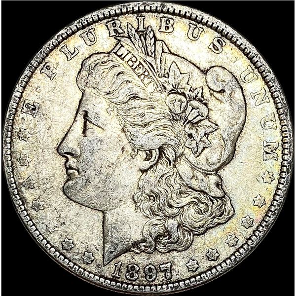 1897-O Silver Morgan Dollar NEARLY UNCIRCULATED