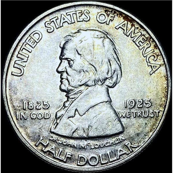 1925 Silver Fort Vancouver Half Dollar GEM BU