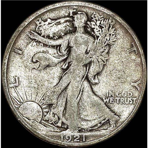 1921 Walking Liberty Half Dollar NICELY CIRCULATED