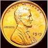 Image 1 : 1919 Red Lincoln Wheat Cent UNCIRCULATED