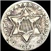 Image 1 : 1858 Silver Three-Cent Piece NICELY CIRCULATED