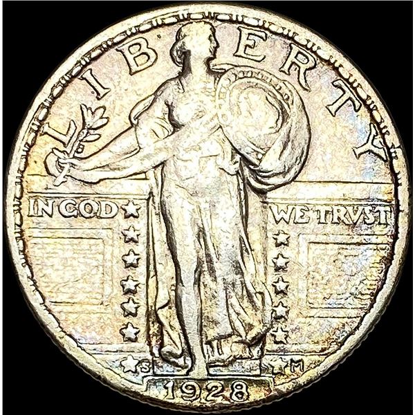 1928-S Standing Liberty Quarter NEARLY UNCIRCULATED
