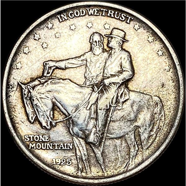 1925 Stone Mountain Half Dollar ABOUT UNCIRCULATED