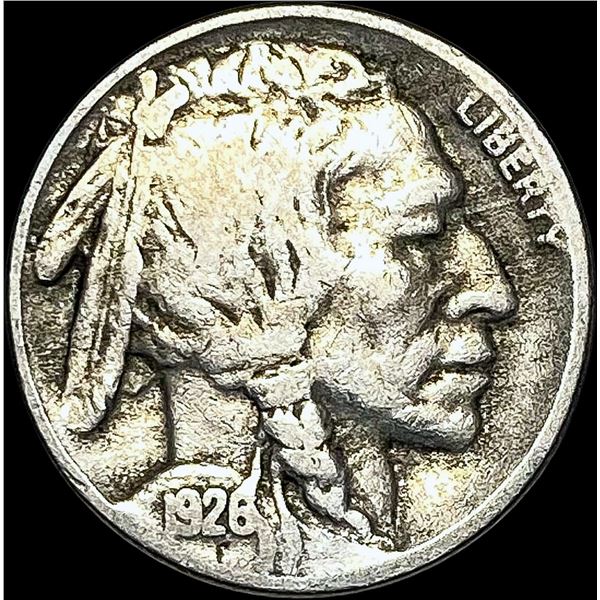 1926-S Buffalo Nickel Five Cents LIGHTLY CIRCULATED