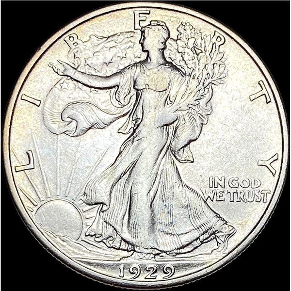 1929-S Walking Liberty Half Dollar CLOSELY UNCIRCULATED