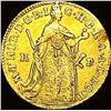 Image 2 : 1747 Hungary Gold 1/2 Ducat CLOSELY UNCIRCULATED