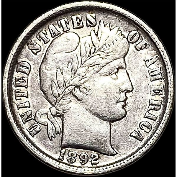 1892-O Silver Barber Dime CLOSELY UNCIRCULATED