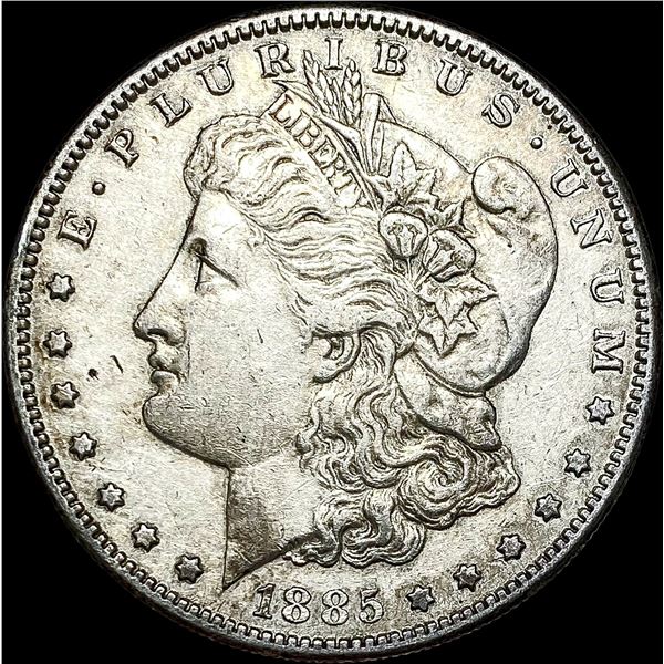 1885-S Silver Morgan Dollar NEARLY UNCIRCULATED