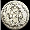 Image 2 : 1868 Seated Liberty Dime NICELY CIRCULATED