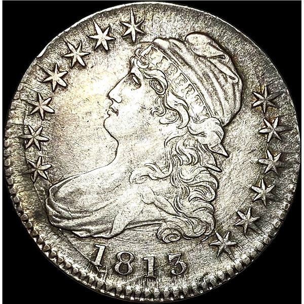 1813 Capped Bust Half Dollar CLOSELY UNCIRCULATED