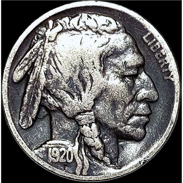 1920-S Buffalo Nickel NEARLY UNCIRCULATED