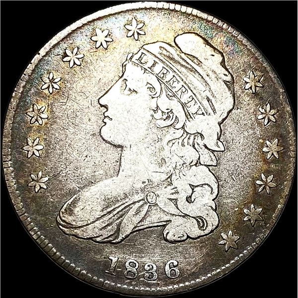 1836 Capped Bust Half Dollar NICELY CIRCULATED