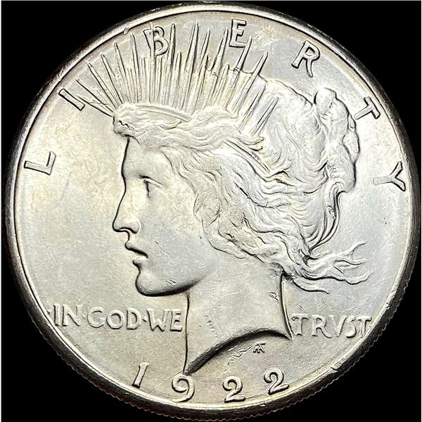 1922-S Silver Peace Dollar CLOSELY UNCIRCULATED