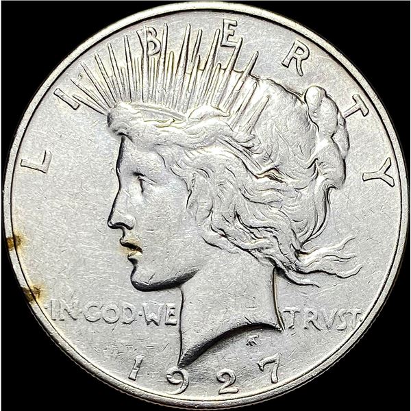 1927-D Silver Peace Dollar CLOSELY UNCIRCULATED