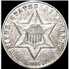 Image 1 : 1861 Silver Three-Cent Piece CLOSELY UNCIRCULATED