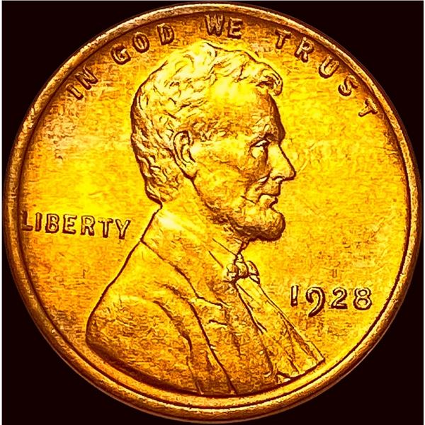 1928 Red Lincoln Wheat Cent UNCIRCULATED