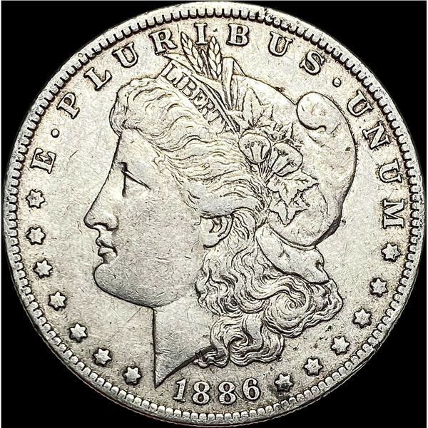 1886-O Silver Morgan Dollar NEARLY UNCIRCULATED