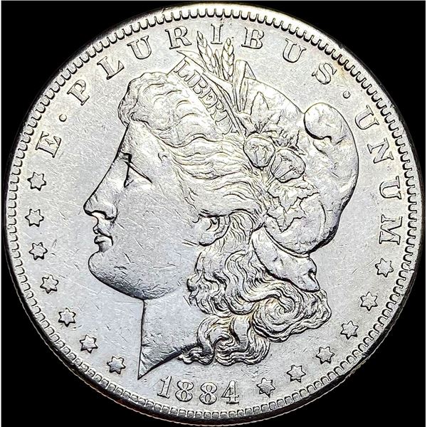 1884-S Silver Morgan Dollar CLOSELY UNCIRCULATED