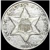 Image 1 : 1859 Silver Three-Cent Piece CLOSELY UNCIRCULATED